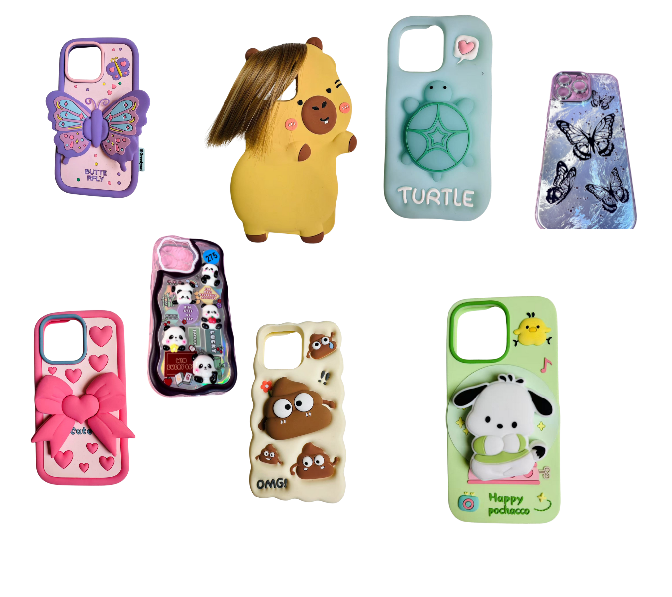 Mobile phone case 2pcs for Mobile Phones, Compatible with iPhone and Samsung Models